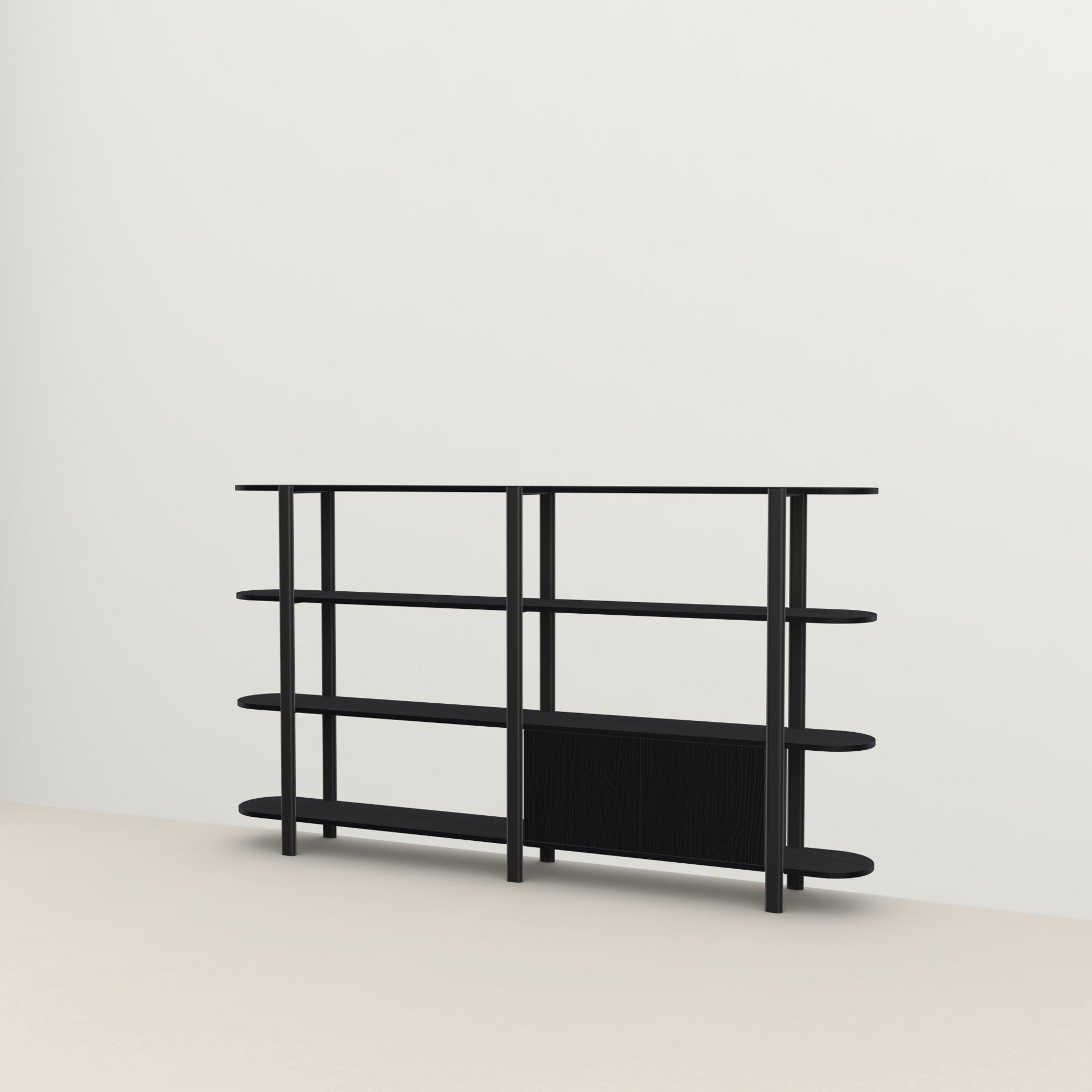 Studio Henk Oblique Cabinet - zwart frame - verschillende varianten - Oosterlinck