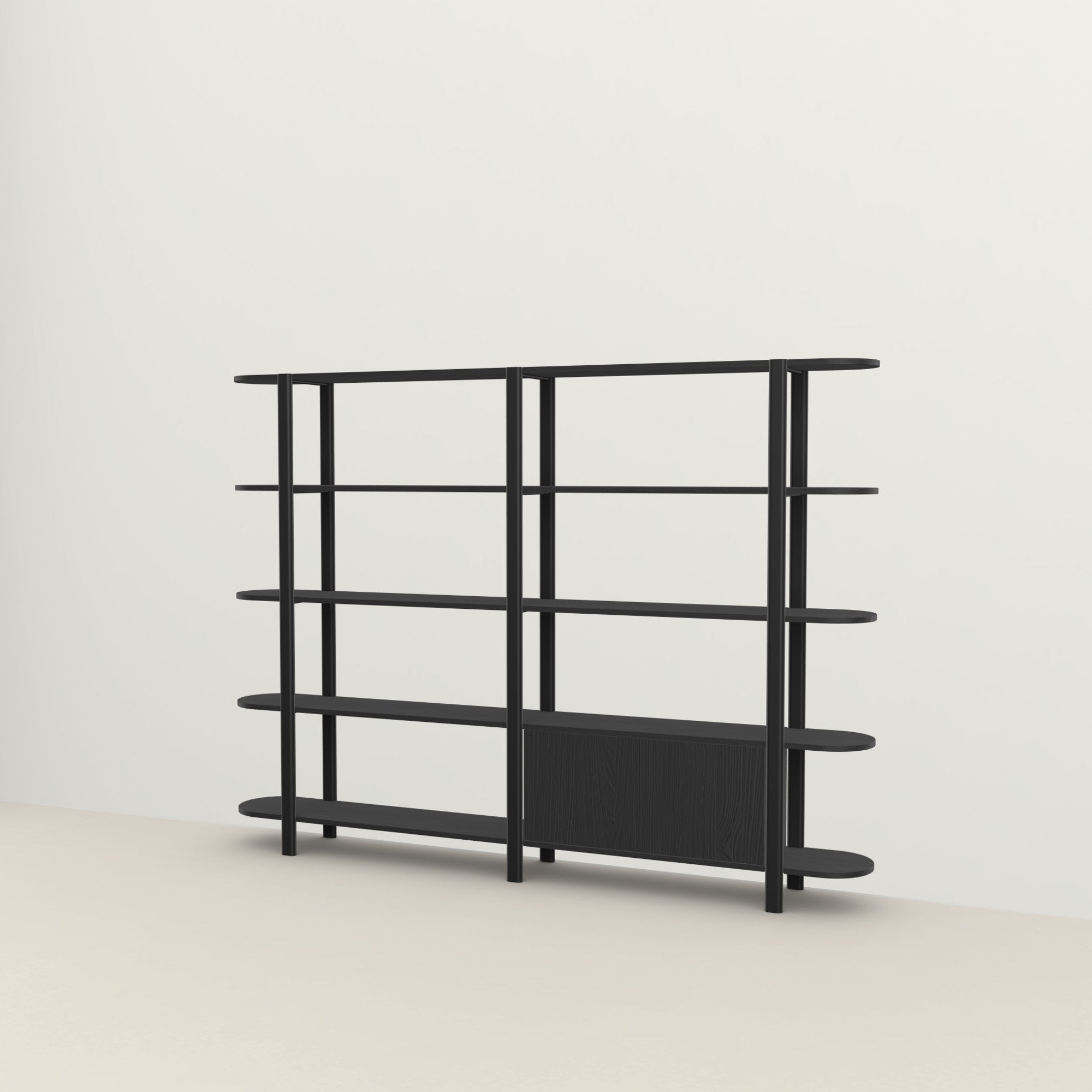 Studio Henk Oblique Cabinet - zwart frame - verschillende varianten - Oosterlinck