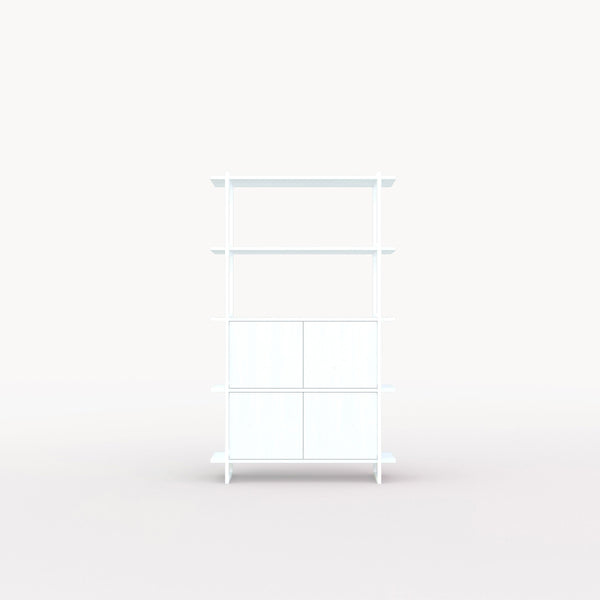 Studio Henk Modular Cabinet MC-5L - wit frame - verschillende breedtes - Oosterlinck