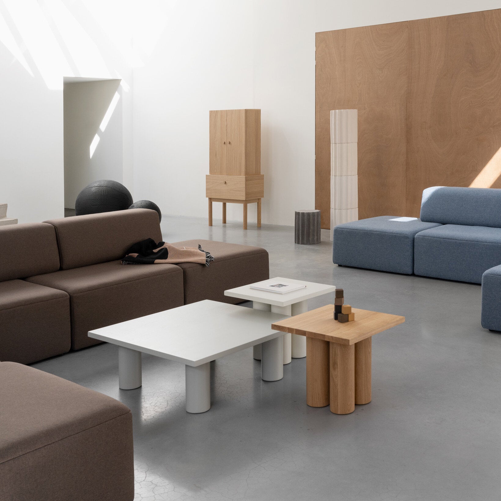 Studio Henk Pillar Salontafel Vierkant - verschillende varianten - Oosterlinck