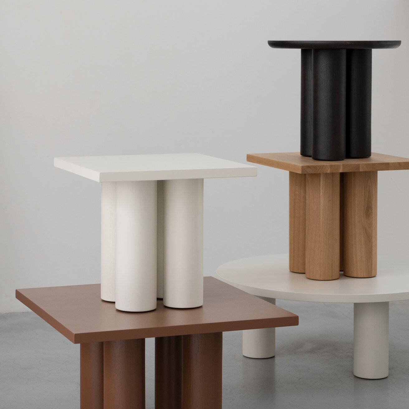 Studio Henk Pillar Salontafel Vierkant - verschillende varianten - Oosterlinck