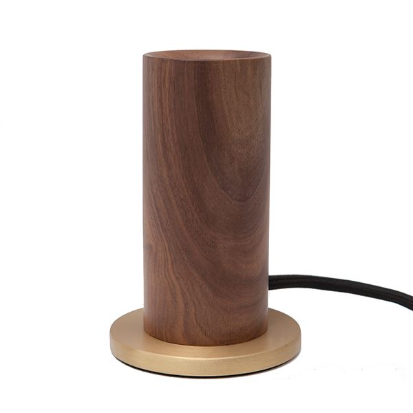 TALA Touch Lamp walnut & brass -40% korting - Oosterlinck
