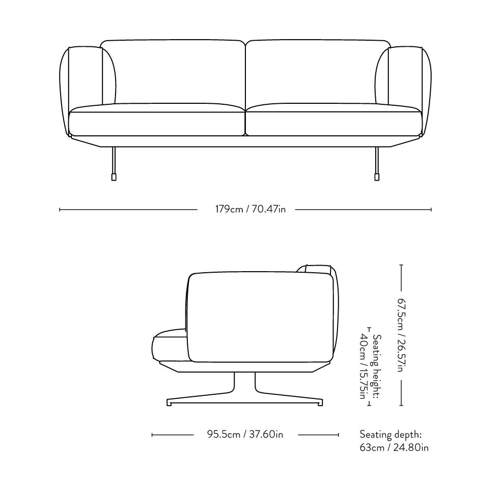 &Tradition Inland AV22 Sofa - Oosterlinck