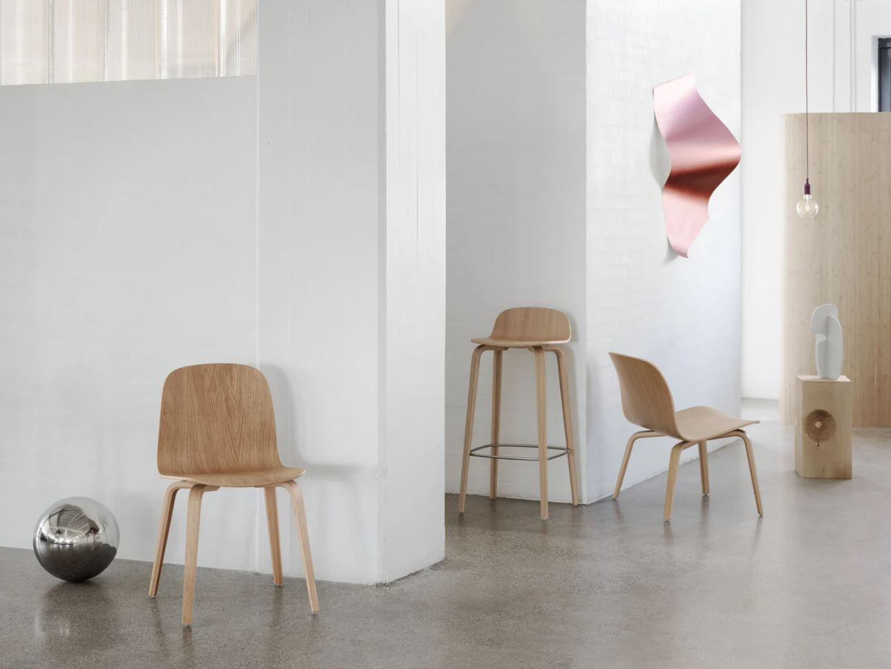 Muuto Visu Chair - Wood Base - Oosterlinck